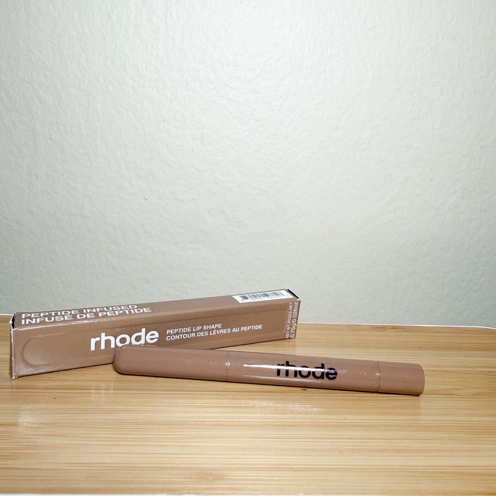 Rhode Peptide Lip Shape Liner Press Pink Nude Creamy Contour New In Box